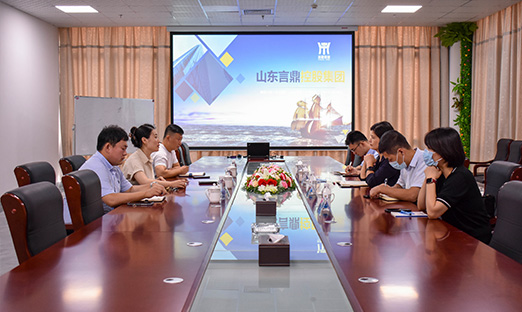 安阳国济医疗一多辅导莅临1xBET参观洽谈